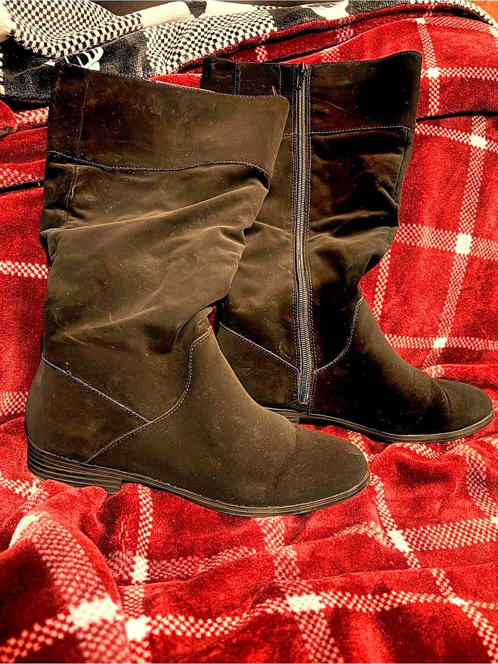 Style & Co Kelimae Slouch Wide Calf Boots Black US 8 M WC